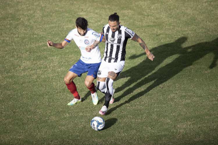 Ceará e Bahia na final da Copa do Nordeste 2020.