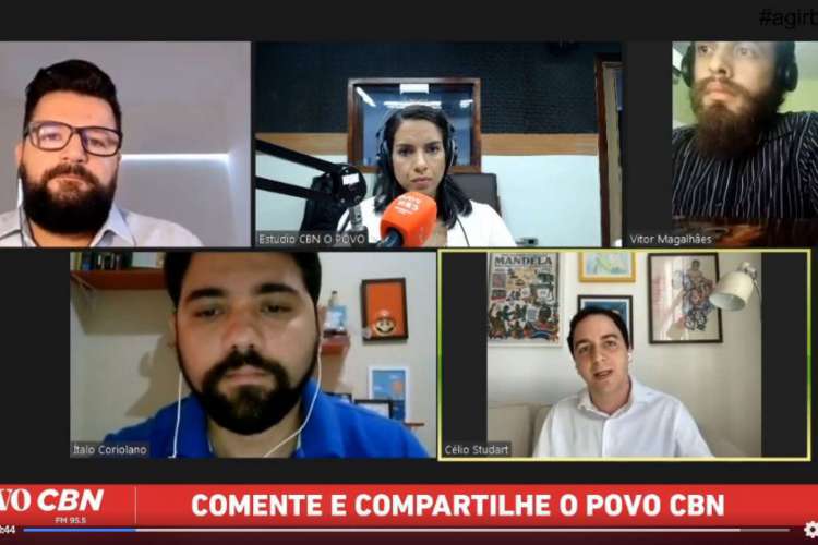 Rádio O POVO CBN entrevistou Célio Studart 