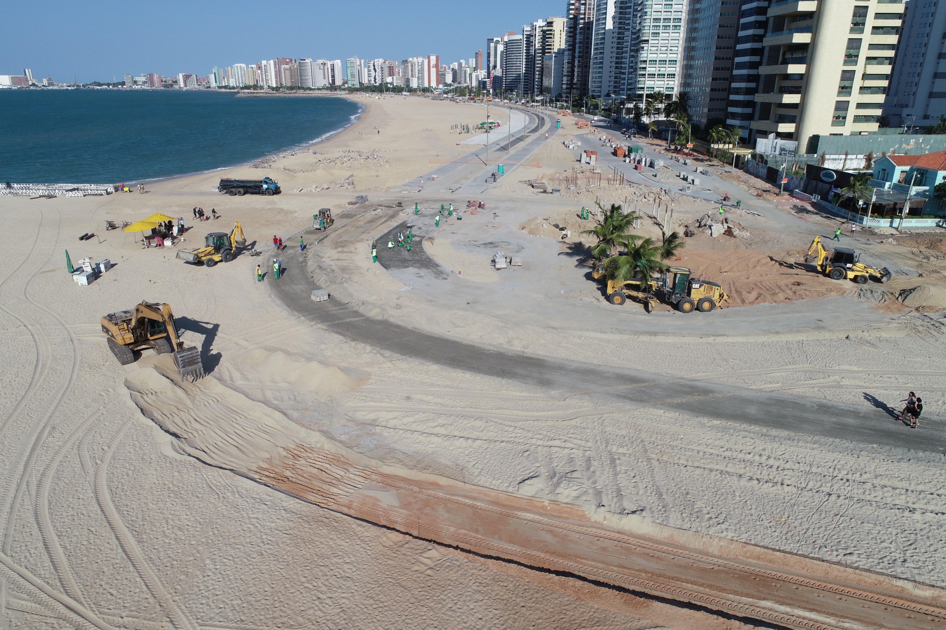 80 das obras na BeiraMar foram executados; nova etapa