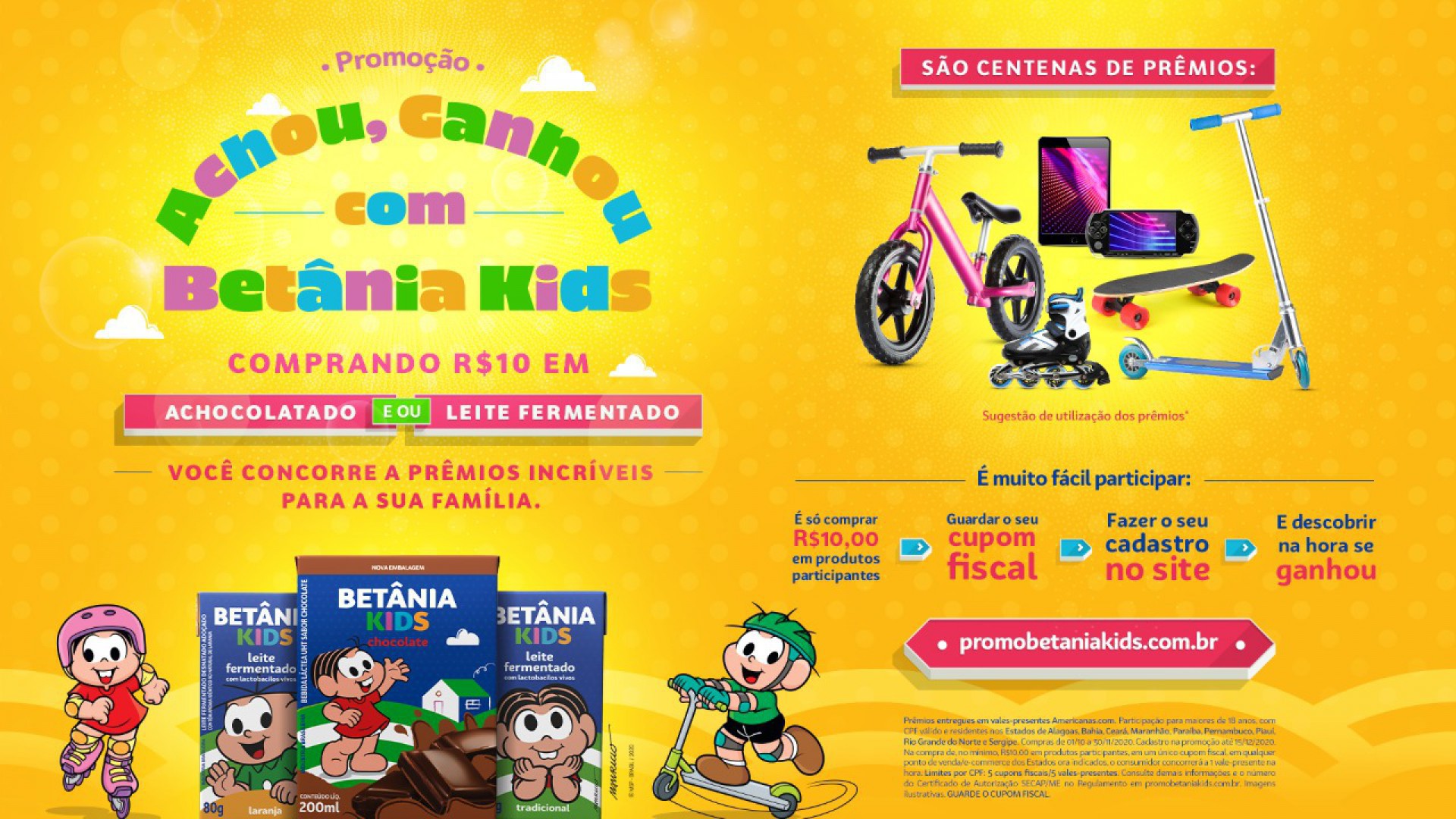 Promoção Achou, Ganhou com Betânia Kids - Últimos dias 