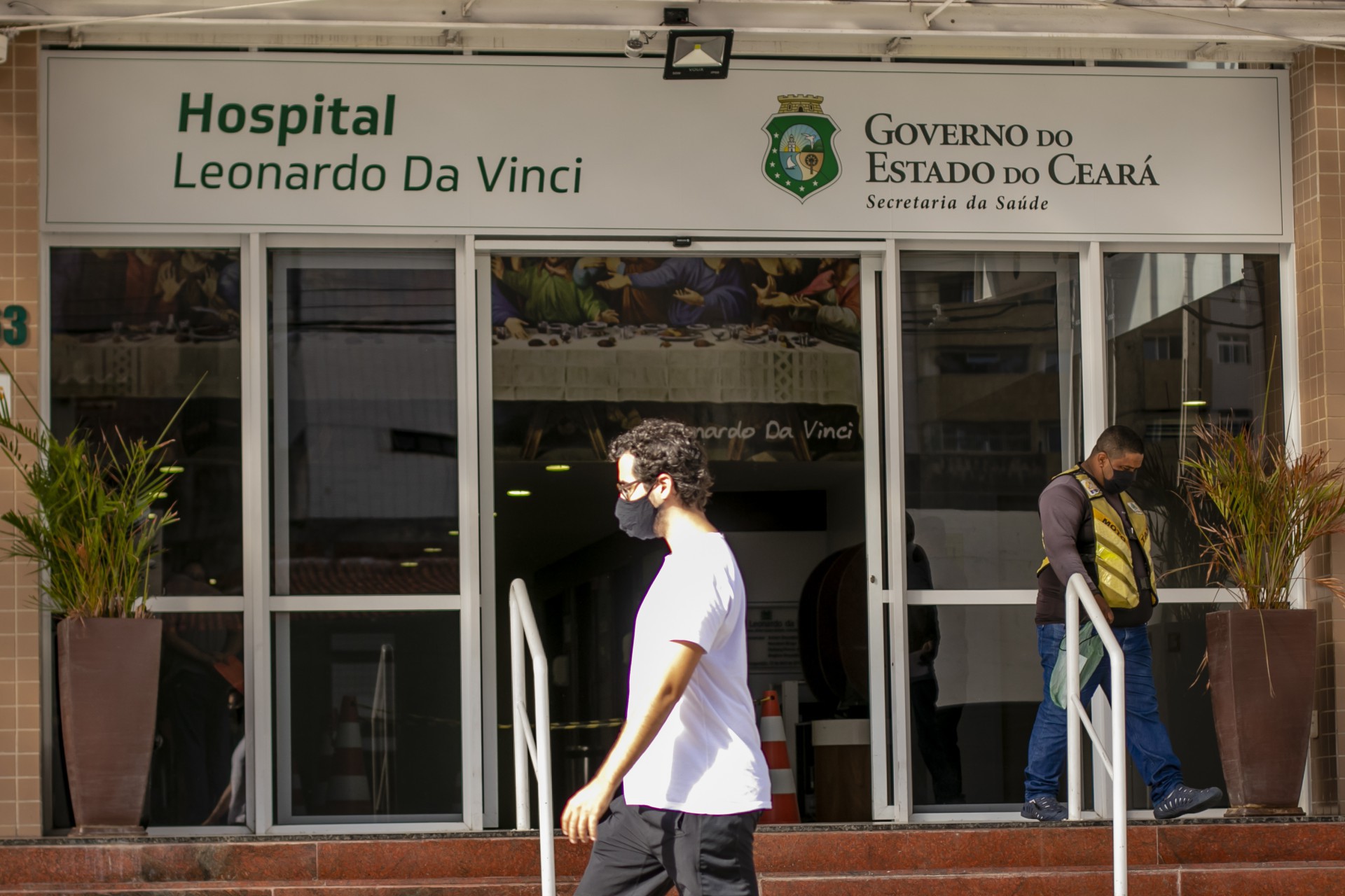 ￼HOSPITAL Leonardo da Vinci, em Fortaleza é referência em tratamento de pacientes com Covid-19 no Estado (Foto: Aurelio Alves)