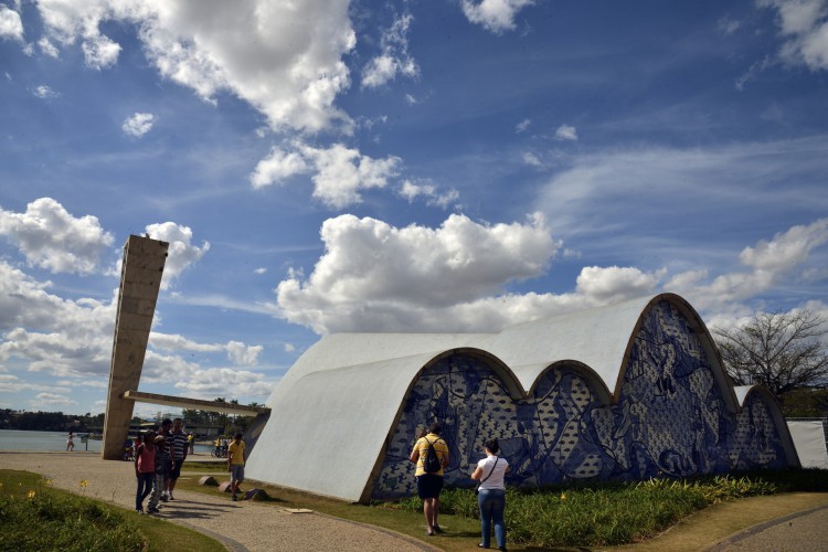 Igreja de São Francisco de Assis, que compõe o Conjunto Moderno da Pampulha