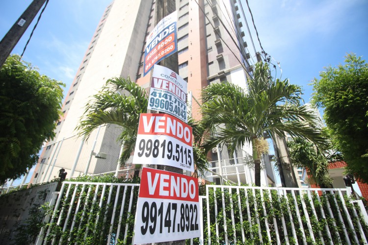 Fortaleza liderou o ranking de lançamentos verticais residenciais, com 7.576 prédios. (Foto: Deísa Garcêz/Especial para O POVO em 24/11/2020)