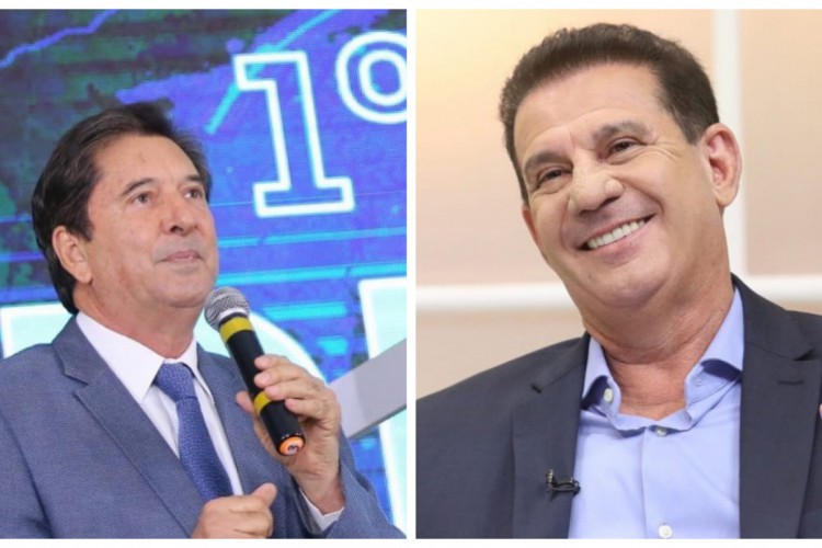 Candidatos à Prefeitura de Goiânia: Maguito Vilela e Vanderlan Cardoso. 