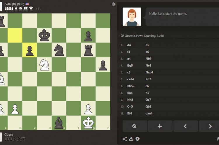 1) O desafio do jogo de xadrez está nas estratégias e táticas que são  criadas no jogo para vencer o 