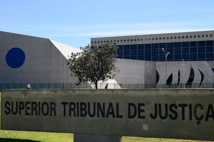 .Fachada do edifício sede do  Superior Tribunal de Justiça (STJ)