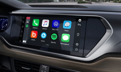 Conectado ao VW Play, está o Active Info Display, o painel digital da VW