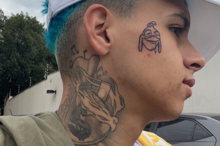 O funkeiro já possui outras tatuagens