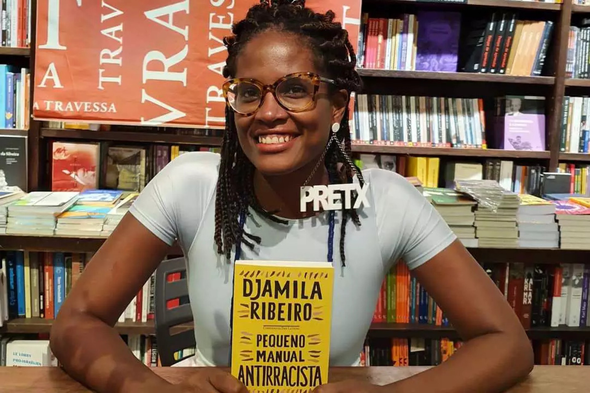 Djamila Ribeiro tem o livro mais vendido da Amazon brasileira em 2020 (Foto: Reprodução/Instagram)