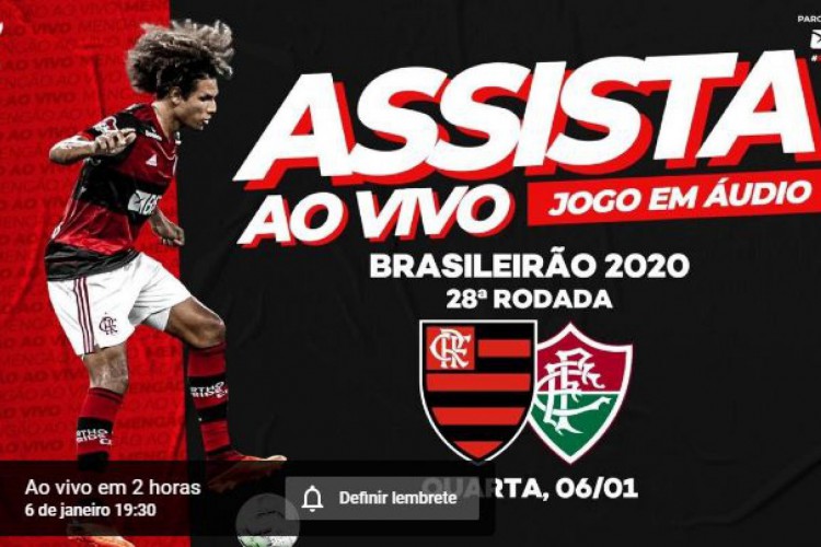 Transmissão ao vivo de Flamengo x Fluminense pelo ...