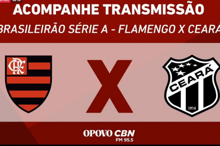 Transmiss O Ao Vivo De Flamengo X Cear Pelo Brasileir O