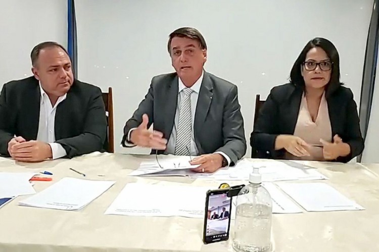 Fala foi feita durante live com o presidente Jair Bolsonaro