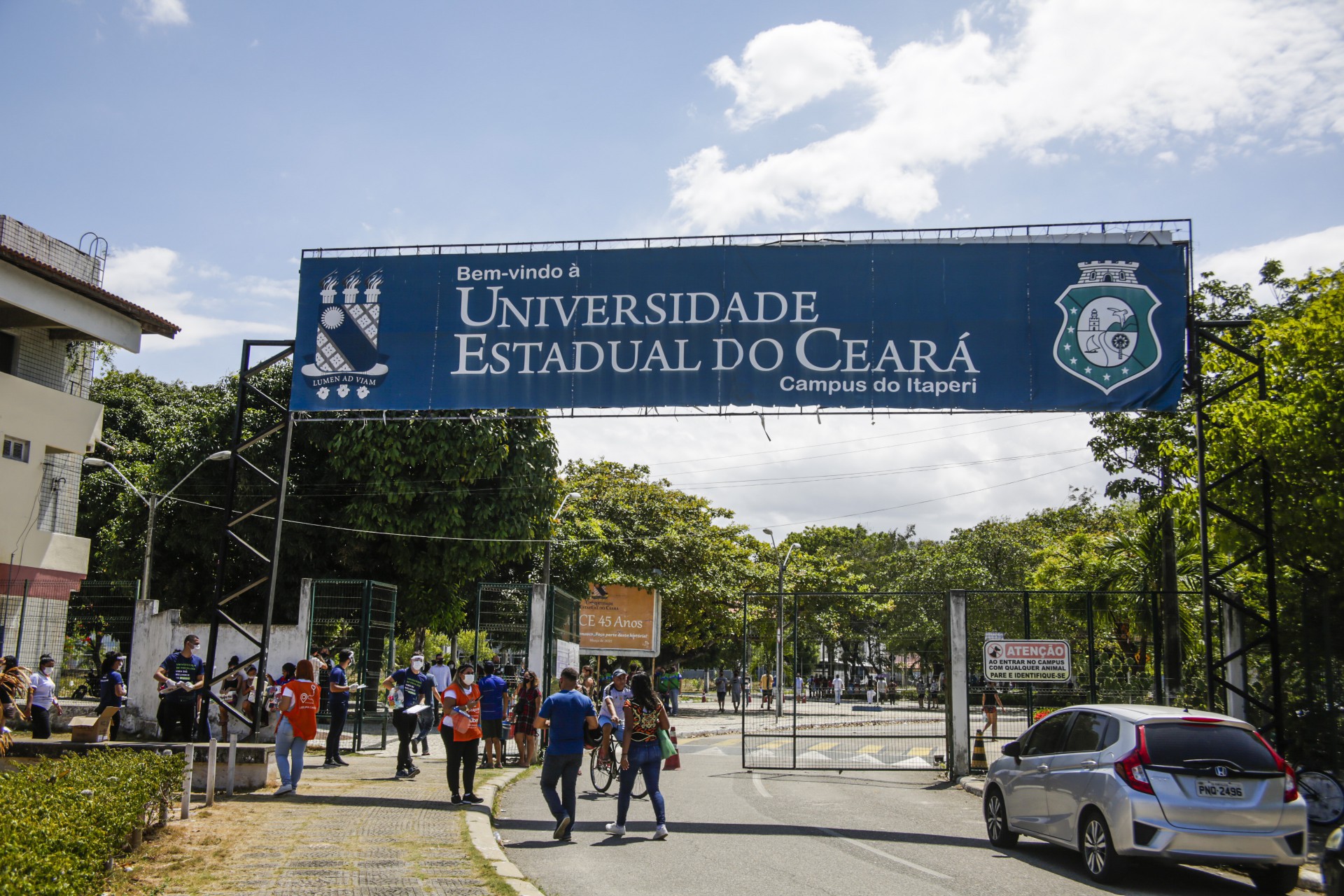 Campus do Itaperi, da UECE. (Foto: Thais Mesquita/OPOVO) (Foto: Thais Mesquita)