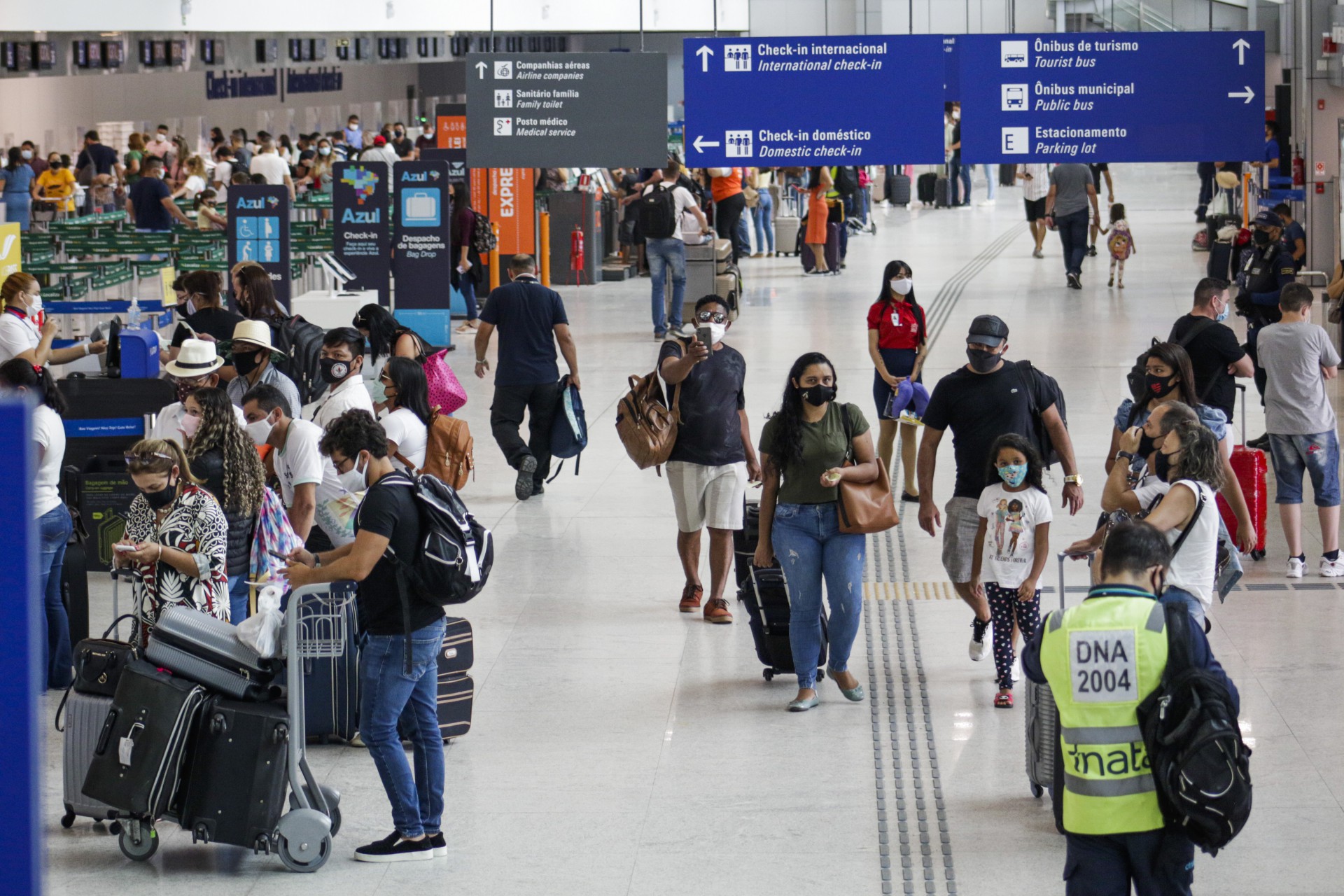 ￼ESTADO só teve menos voos que a Bahia no Nordeste (Foto: Thais Mesquita)