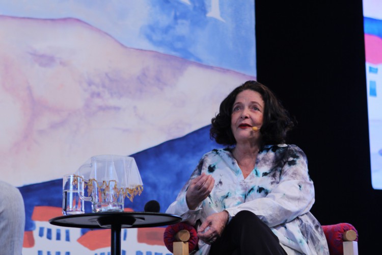 Retrato da escritora Heloisa Buarque de Hollanda na 14a. Festa Literária Internacional de Paraty, em Parati, no rio de Janeiro. (Foto Laura Capelhuchnik/AE)