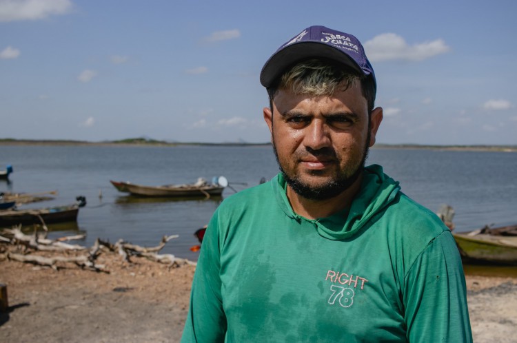 Denis Robério dos Santos, pescador