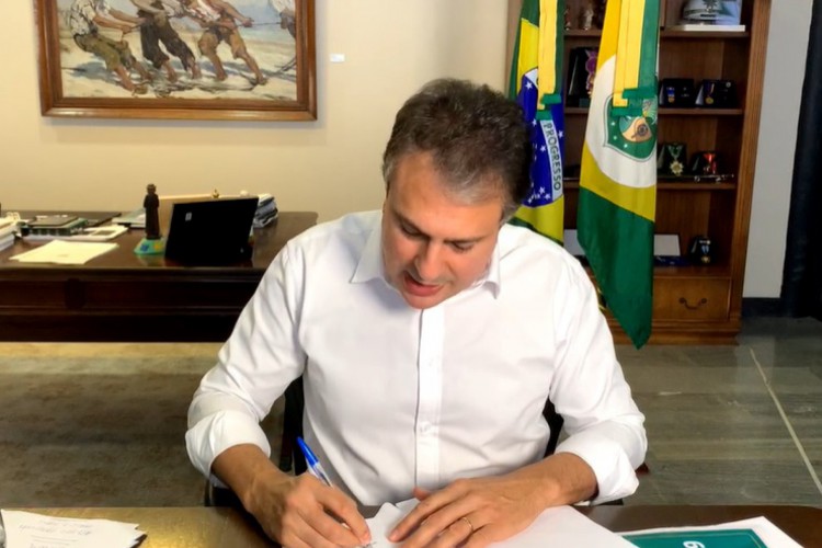 Camilo Santana, governador do Ceará (Foto: REPRODUÇÃO/VÍDEO)