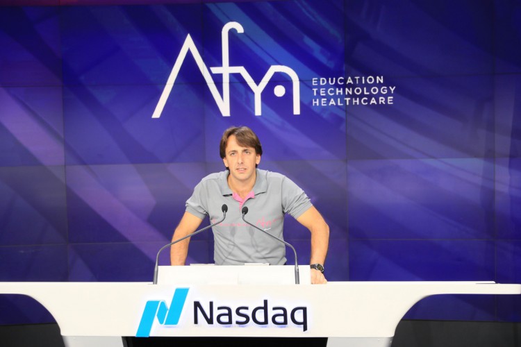 A Afya Educacional abriu capital na Nasdaq em 2019.