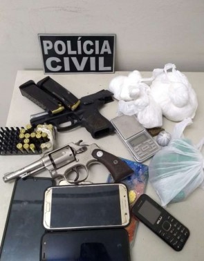 Investigações a Polícia Civil resultaram na prisão de 10 pessoas por tráfico de drogas