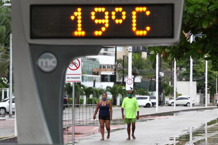 Temperatura foi apontada em termômetro na Cidade durante esta manhã, mas Funceme explica que equipamento não necessariamente segue padrão meteorológico