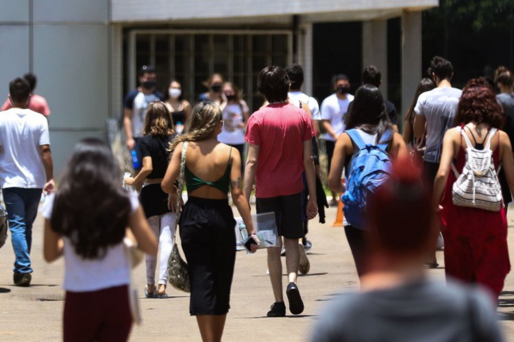 Estudantes de todo Brasil, fazem o segundo dia de prova do Enem (Exame Nacional do Ensino Médio