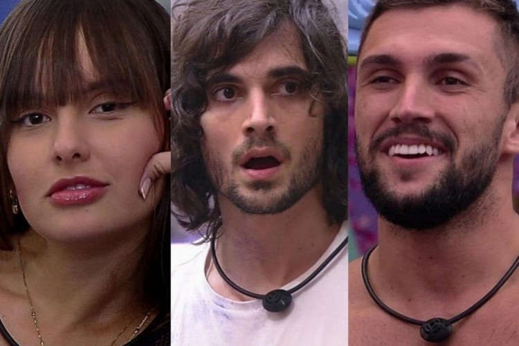 Arthur, Fiuk e Thaís estão no paredão desta semana no Big Brother Brasil (BBB21)