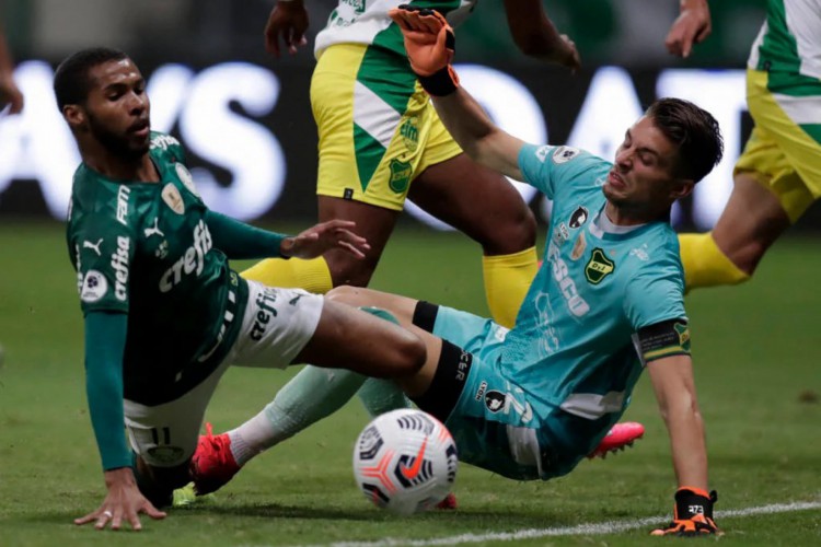 Com gol nos acréscimos, Defensa y Justicia bate Palmeiras ...