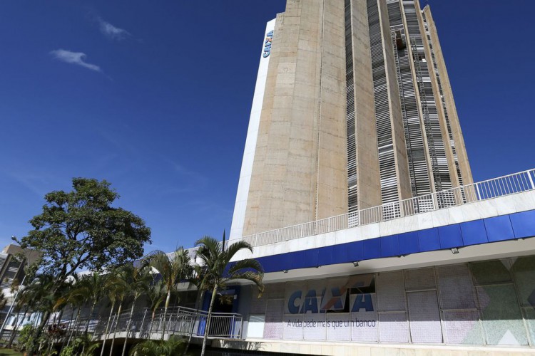 Edificio sede da Caixa Econômica Federal.  (Foto: Marcelo Camargo/Agência Brasil)