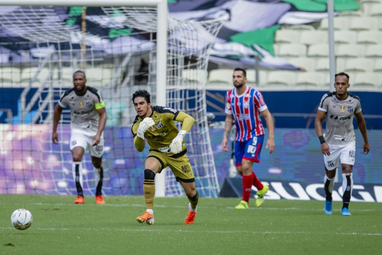 FORTALEZA, CE, BRASIL, 08.05.2021: Ceara x Bahia. Final da Copa do Nordeste na Arena Castelao. em epoca de COVID-19. (Foto: Aurelio Alves/ Jornal O POVO)