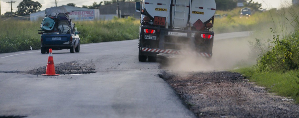 Obras do Anel Viário foram iniciadas em 2010, mas se arrastam em atrasos desde 2012(Foto: FCO FONTENELE)