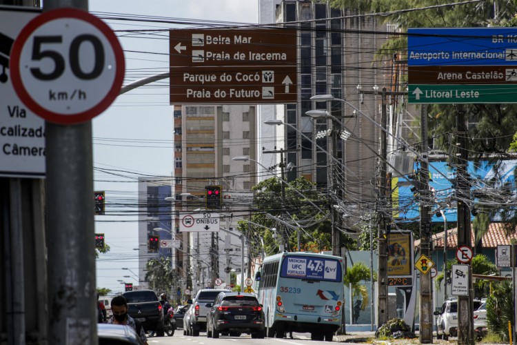 AVENIDA Antônio Sales passau a ter velocidade máxima de 50km/h
