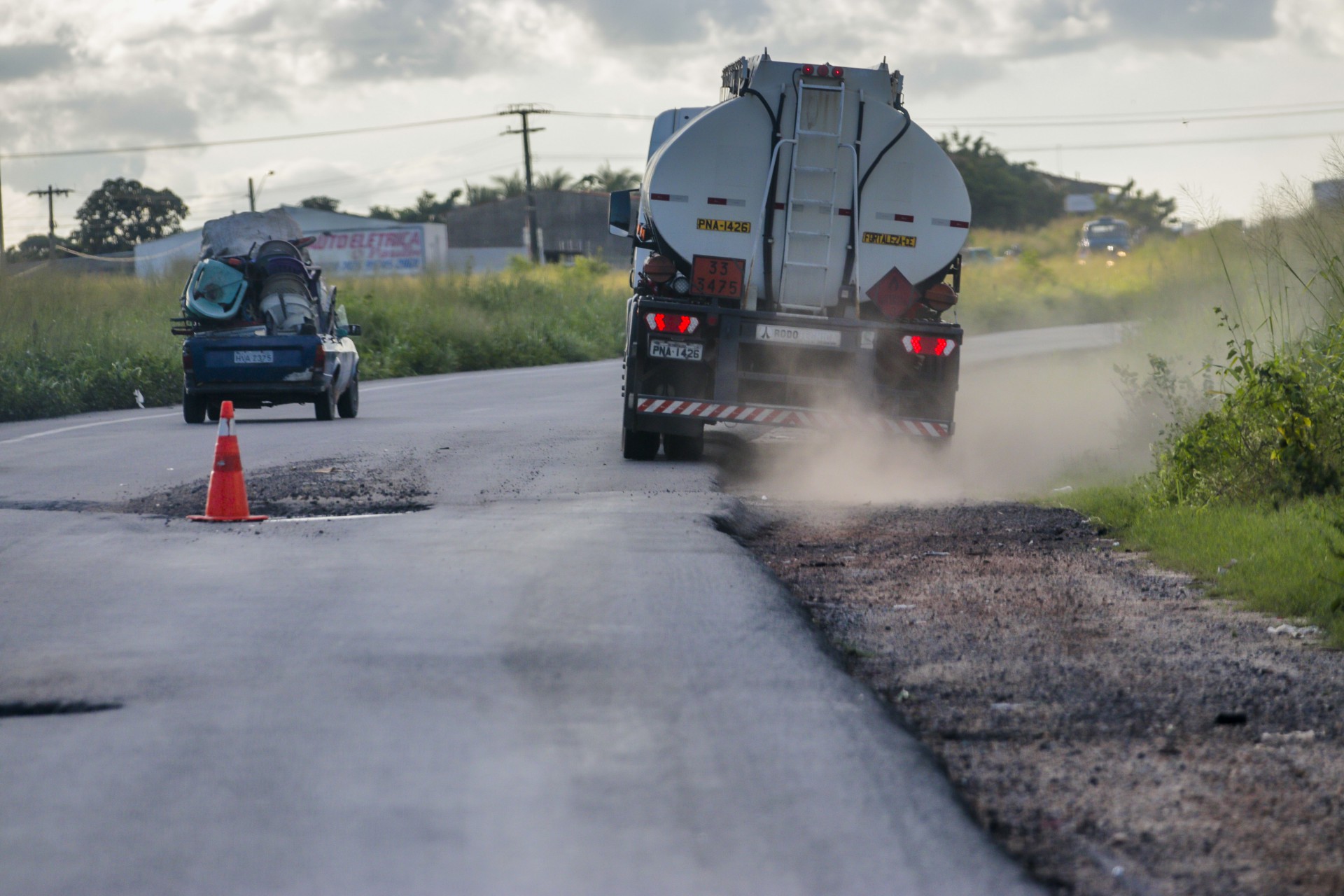 ￼O TRECHO de 32,3 km de extensão foi concebido para ser a ligação entre os portos do Mucuripe e do Pecém (Foto: FCO FONTENELE)