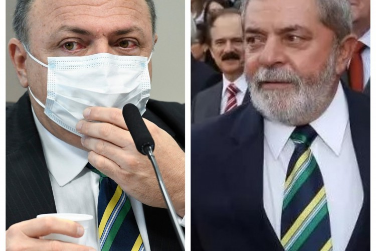 Eduardo Pazuello na CPI da Pandemia e Lula com o mesmo tipo de gravada EM 2009
