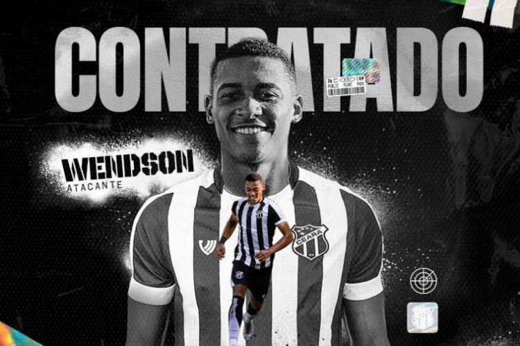 Wendson é anunciado pelo Ceará