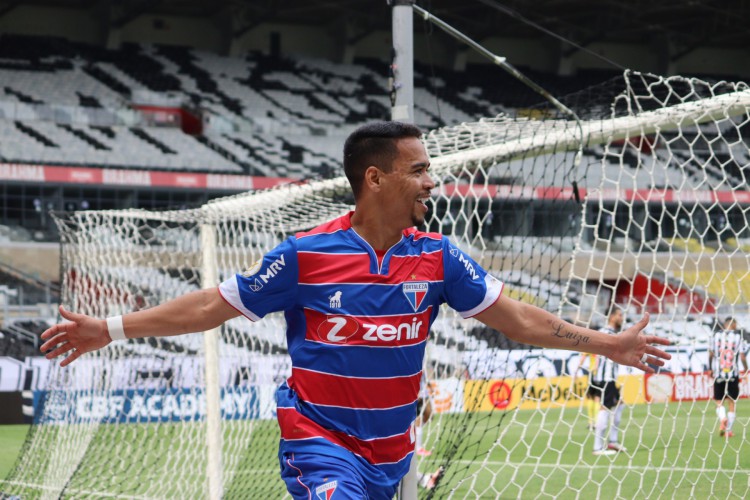 Yago Pikachu marcou gol da vitória do Fortaleza sobre o Atlético-MG, na última derrota do Galo no Mineirão nesta temporada