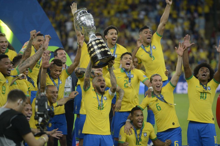 Brasil é campeão da Copa América