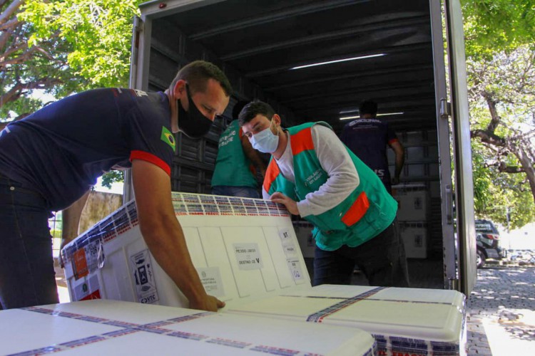 As remessas mais recentes desembarcaram no Ceará no dia 18 de junho.