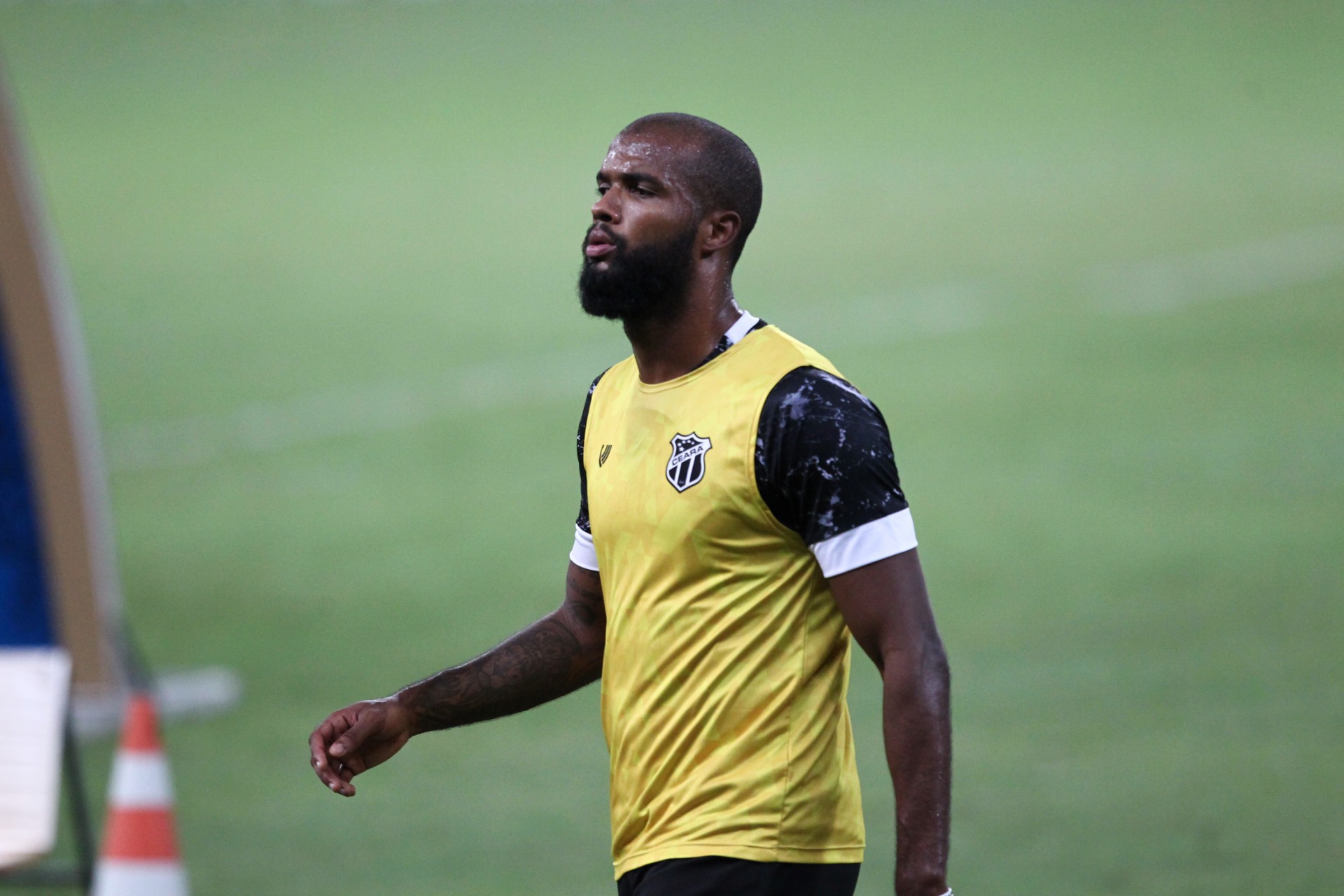 Messias é o jogador com a maior média de cortes por jogo do Brasileirão, com 6,6 (Foto: FABIO LIMA)