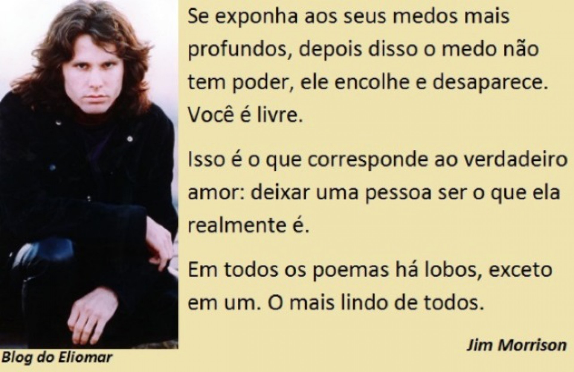 Jim Morrison, a morte de um poeta, Jim Morrison