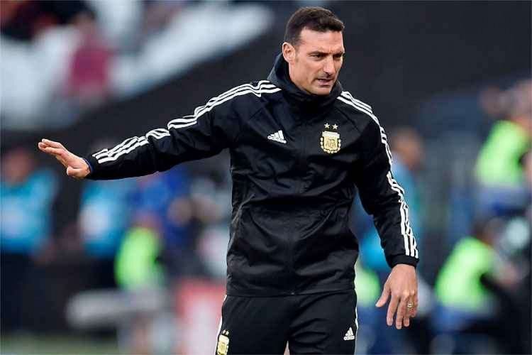 Lionel Scaloni, técnico da Argentina 