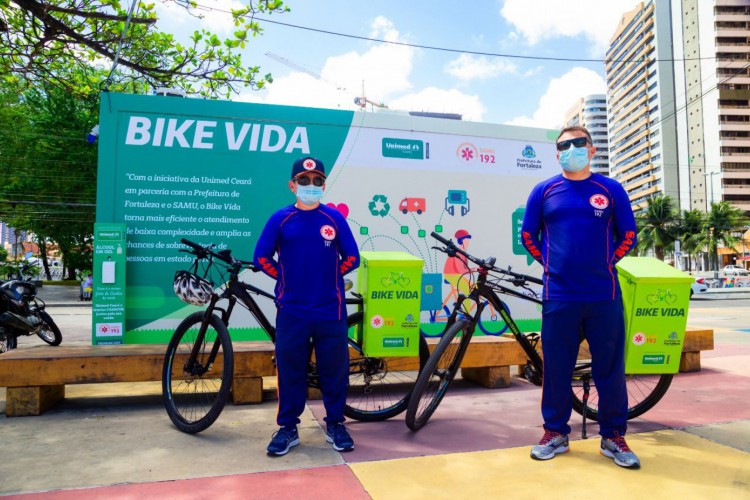 A área de atuação do BIKE VIDA vai do Estoril na Praia de Iracema ao Mercado dos Peixes, no horário de 5h às 21 horas