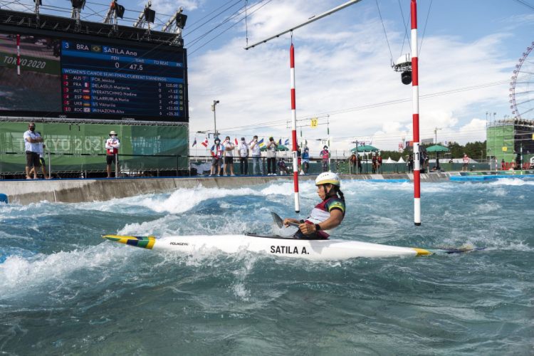 Ana Sátila fez história na canoagem brasileira ao disputar final em Tóquio