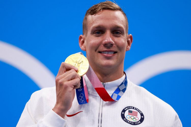 Caeleb Dressel conquistou a sua segunda medalha de ouro em Tóquio