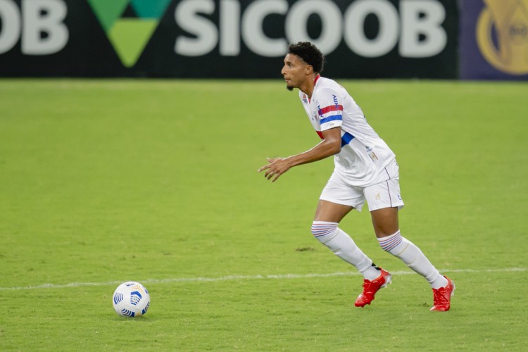 FORTALEZA, CE, BRASIL, 01-08.2021: Ederson. Ceara x Fortaleza, na Arena Castelao pelo Campeonato Brasileiro. em epoca de COVID-19. (Foto:Aurelio Alves/ Jornal O POVO)