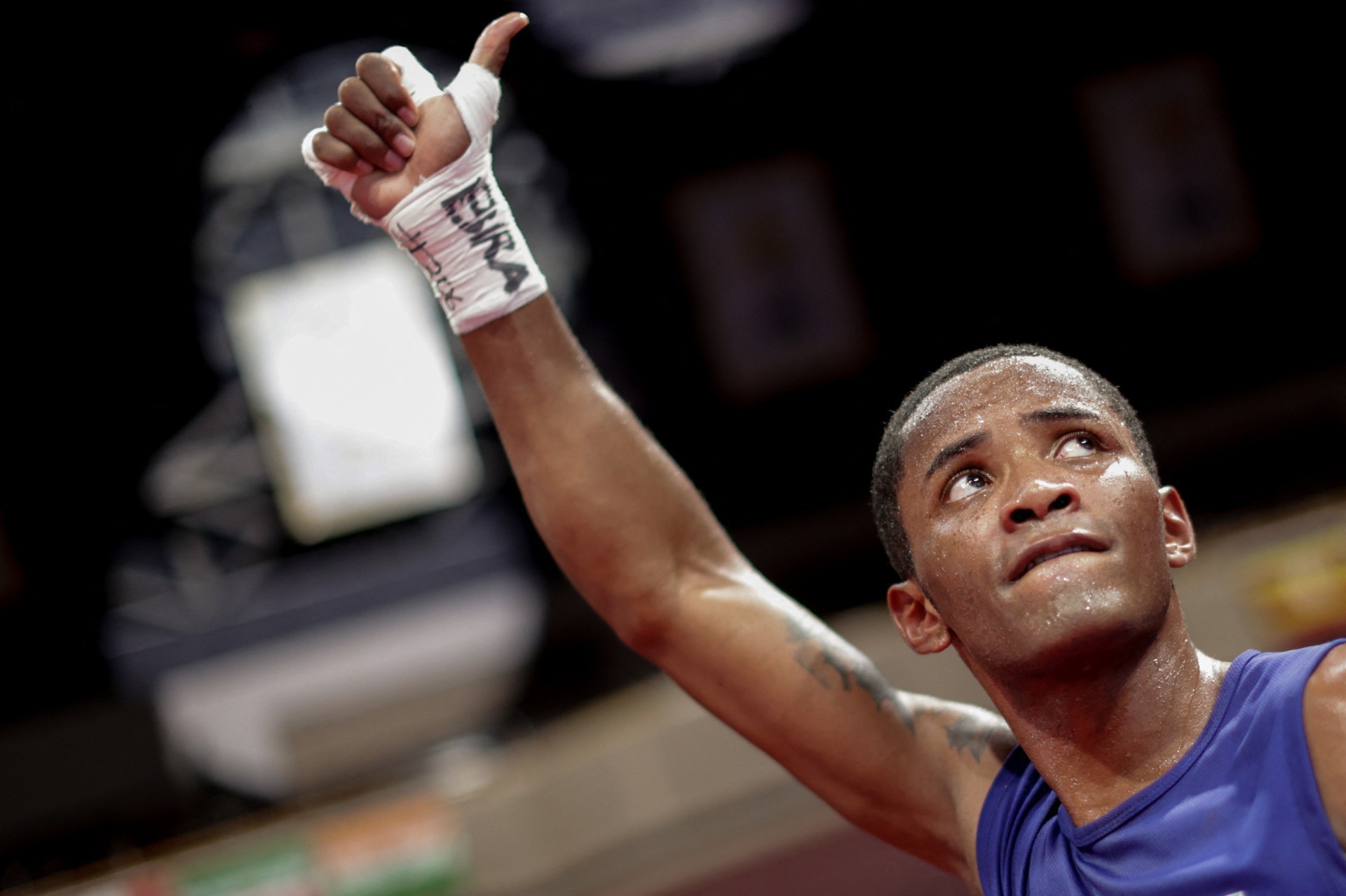 Wanderson lutou contra o cubano e acabou sendo eliminado sem medalhas na Olimpíada