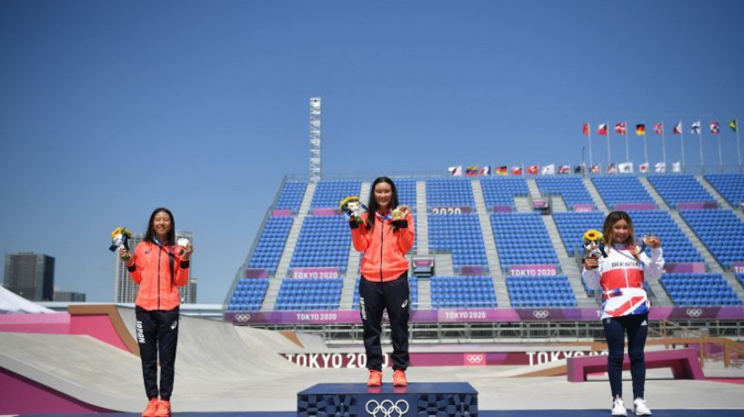 Conheça a dupla do skate park que é esperança de medalha do