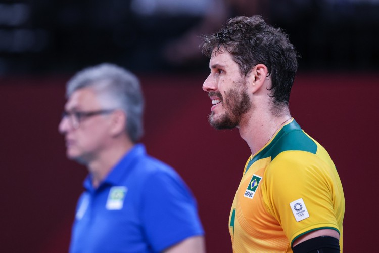 Capitão e levantador Bruninho lamentou revés do Brasil na disputa de terceiro lugar do vôlei masculino