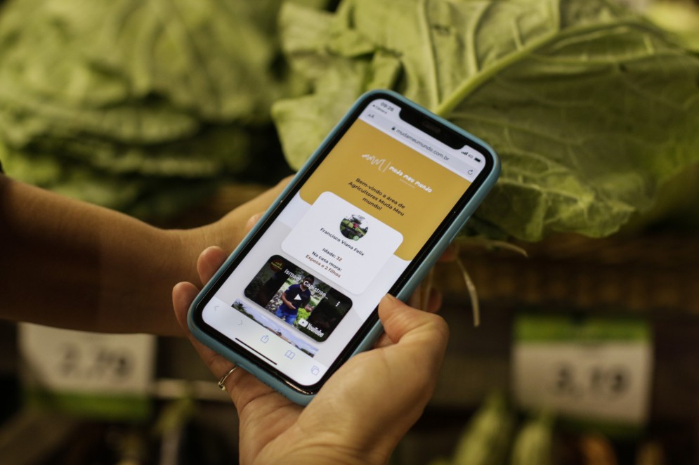 A startup Muda Meu Mundo conecta o produtor à rede de varejo(Foto: Thais Mesquita)