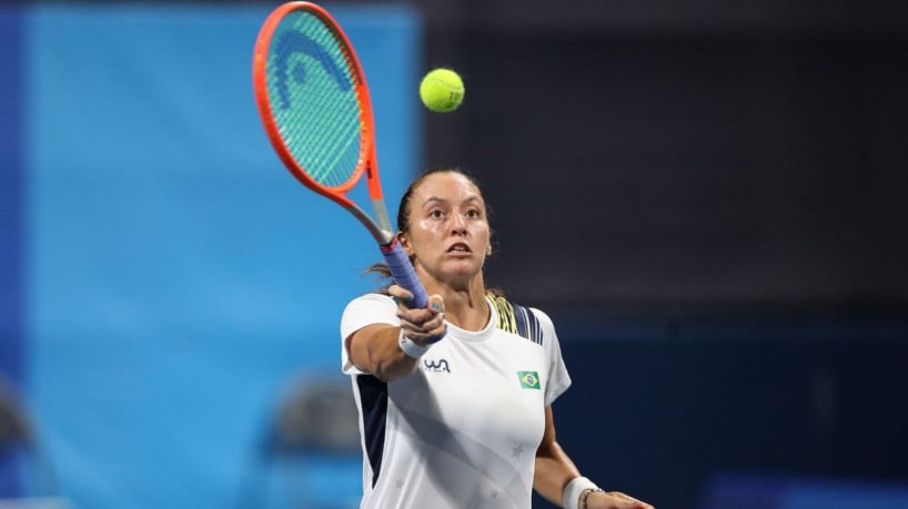 Luisa Stefani perde na estreia do torneio de duplas do WTA 1000 de