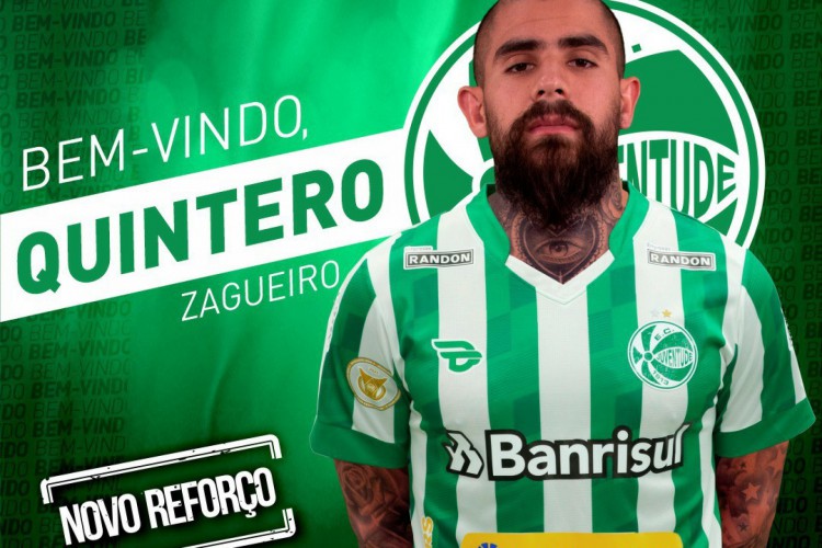 Quintero foi anunciado como novo reforço do Juventude